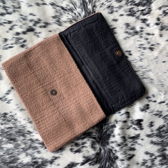 Senorita Clutch in Tan - Picture 3 of 4